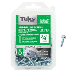 Metal-To-Metal Self Drilling Screws Hex #8 3/4 in.image