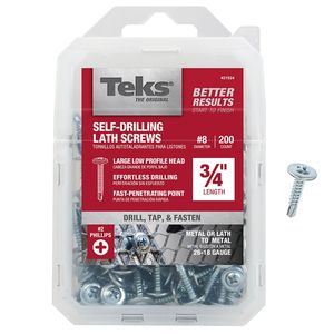 Lath Self-Drilling Screw #8 3/4 in.image