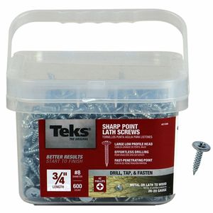 Lath Sharp Point Screw #8 3/4 in.image