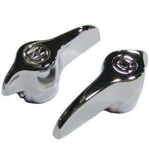 Chrome Plated V-Grip Faucet Handleimage