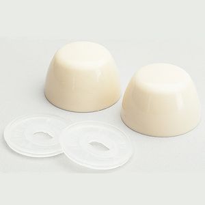 Bone Plastic Toilet Bolt Capsimage