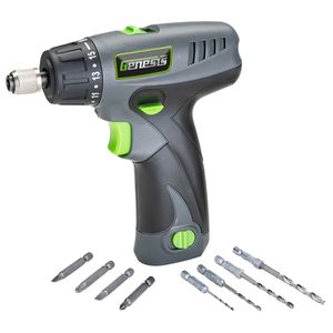 Genesis Cordless Screwdriver GLSD08Bimage