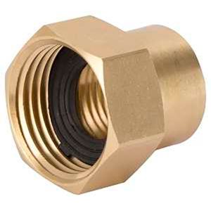 Brass Double Connector-Female 1/2 in. NPT x 3/4 in. NHimage