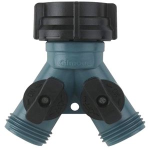 Y-Connector for Garden Hose with Cut-Offimage