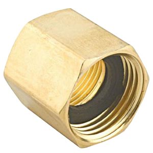 Brass 3/4 in. x 3/4 in. Double Connector-Female Garden Adapterimage