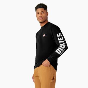 Dickies Black Workwear Long Sleeve Graphic Tee Largeimage
