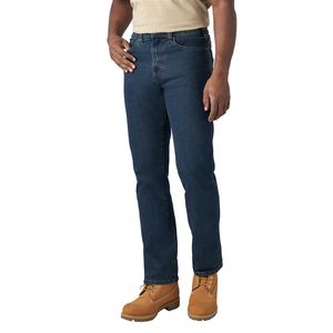 Dickies Mens 5-Pocket Regular Jeans Denim Dark Wash 42 x 30image