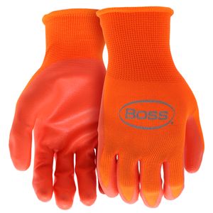 Boss&reg; High Visibility Tactile Grip Orange Work Glove XLimage