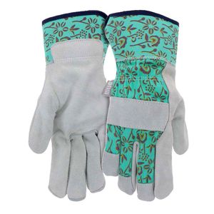Mud&reg; Womens Classic Split Leather Work Gloves M/Limage