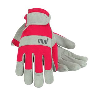 Mud&reg; Womens Rustic Suede Garden Gloves Mediumimage
