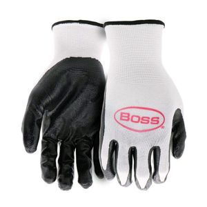 Boss&reg; Mens Grip Nitrile Coated Work Gloves (5) Pack Largeimage