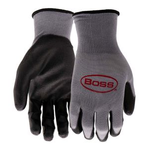 Boss&reg; Mens Tactile Grip Polyurethan Coated Gloves (10) Pack Largeimage