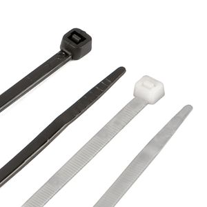 24 Pc. 25 Black & White Cable Tieimage