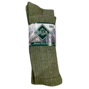 Muck&reg; Mens Wool Merino Socks, Green, Largeimage