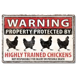 Warning Chicken Signimage