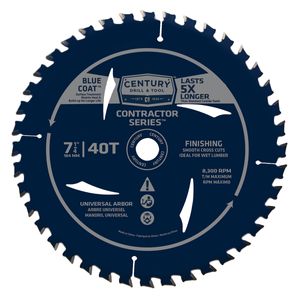 7-1/4 inch 40T Contractor Series&trade; Circular Saw Bladeimage