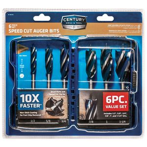 6 pc speed cut auger setimage