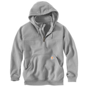 Carhartt&reg; Rain Defender&reg; Loose Fit Heavyweight Quarter-Zip Hoodie 2XLimage