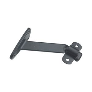 Black Heavy Duty Handrail Bracket 4-1/16 Inchimage