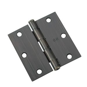 Oil Rubbed Bronze Full Mortise Butt Hinge 3-1/2 Inchimage