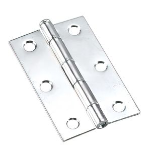 Zinc Narrow Butt Hinge 3 Inch by 2 Inch 2 Packimage
