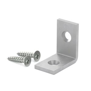 Galvanized Corner Brace 3/4 Inch by 1/2 Inch 4 Packimage