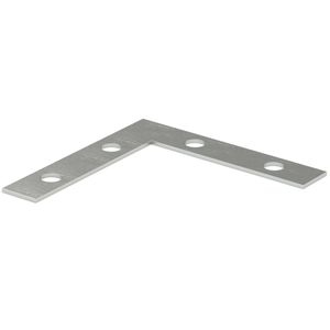 Zinc Flat Corner Iron 4 x 3/4image