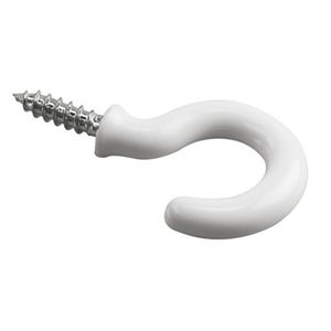 White Cup Hooks 7/8image