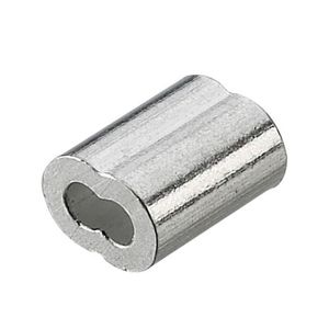 Aluminum Oval Sleeve 3/32 Cableimage