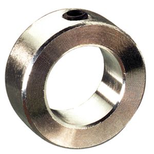 1) 2-1/2 SHAFT SOLID STEEL ZINC PLATED SET SCREW COLLAR STOP SC250 1) 2-1/2 SHAFT SOLID STEEL ZINC PLATED SET SCREW COLLAR STOP SC250
