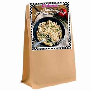 chicken alfredo skillet dishimage