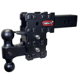 Adjustable DualBall Hitch - 2.5 Shank, 16K towimage