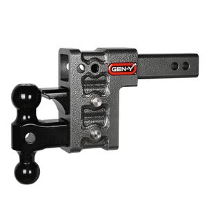 Adjustable DualBall Hitch - 2 Shank, 10K tow weightimage