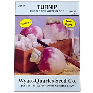 turnip purple top seeds  1/2 ozimage