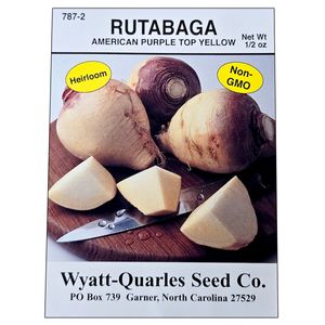 rutabaga purple top seeds 1/2 ozimage