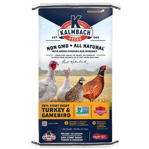 50 Lb. Kalmbach&reg; 28% Non-GMO Start Right&trade; Turkey & Gamebirdimage