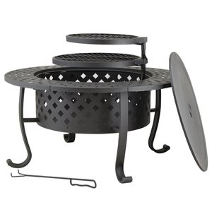 Fire Pit with Cooking Grateimage