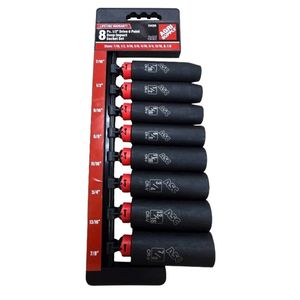 Agri Supply CT-8704 1/2 in. DW SAE Impact Socket Setimage