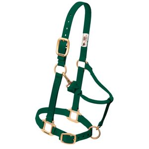Hunter Green  Adjustable Chin and Throat Snap Halter, 1, Small Horseimage