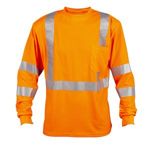 Cordova Hi-Vis Orange Medium Long Sleeve Work Shirtimage