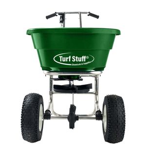 Turf Stuff 80-Pound Stainless Steel Fertilizer and Salt Spreaderimage
