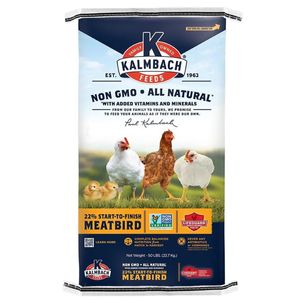 Kalmbach N1039C Brand 22% Start-To-Finish Meatbird  50 lb. Bagimage