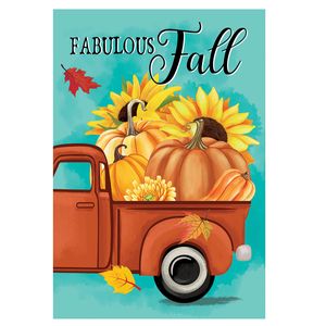 Pickup For Fall Suede Garden Flagimage