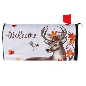 Autumn Deer Mailbox Coverimage