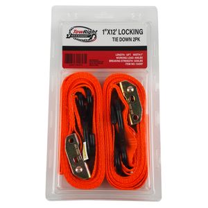 TD041-2 TowRight 1 x 12 Locking Tie Downsimage