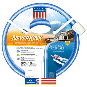NeverKink 5/8 in. x 50 ft. Blue Boat and Camper Hoseimage
