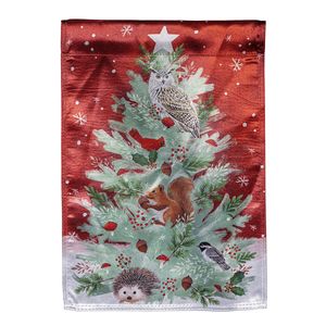 woodland animals garden flagimage