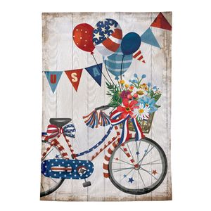 EverGreen American Bike Garden Flagimage