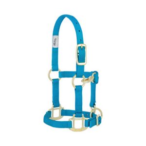 Weaver&trade; Adjustable Chin and Throat Snap Halter 3/4 Inch Sucklingimage