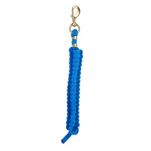 Weaver Poly Lead Rope with Solid Brass 225 Snap Blue 5/8 in. x 10 ft.image